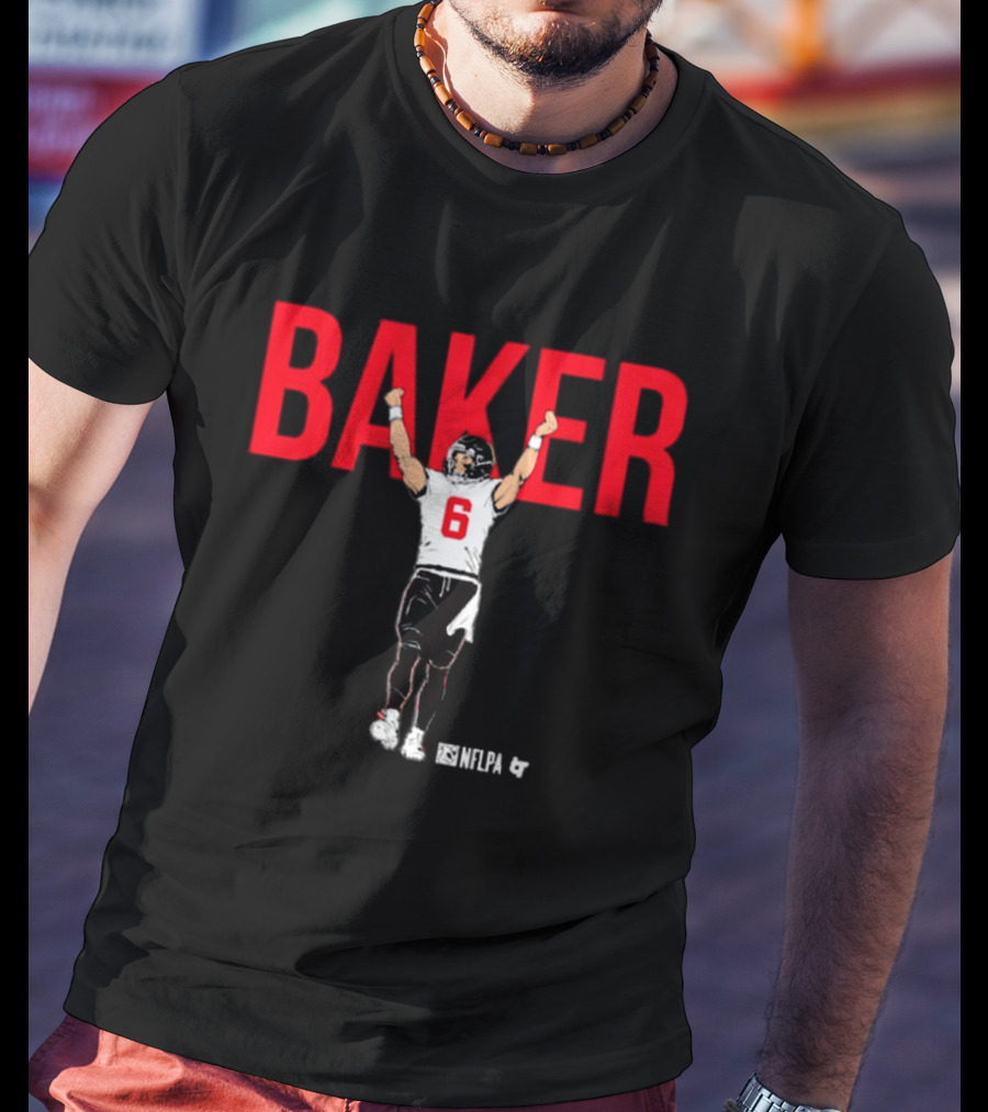 Baker Mayfield Tampa Bay Buccaneers Celebration Number 6 T-Shirt