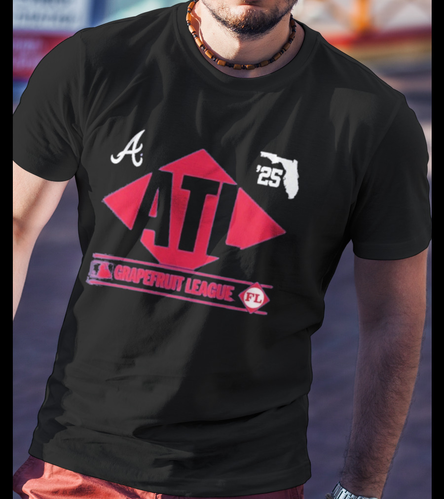 Atlanta Braves 2025 Grapefruit League Florida ATL Icon T-Shirt