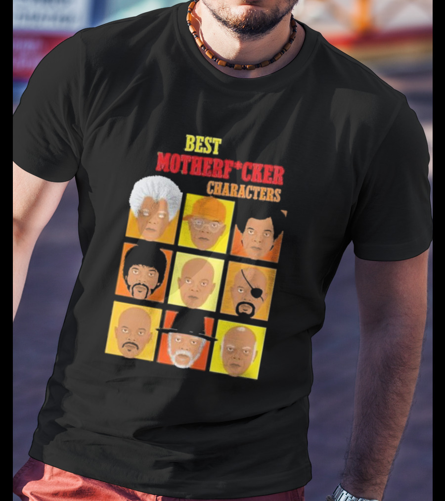 Best Motherfucker Characters T-Shirt