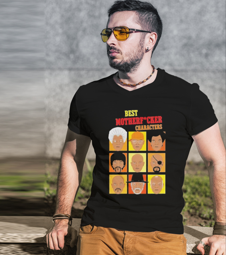 Best Motherfucker Characters T-Shirt