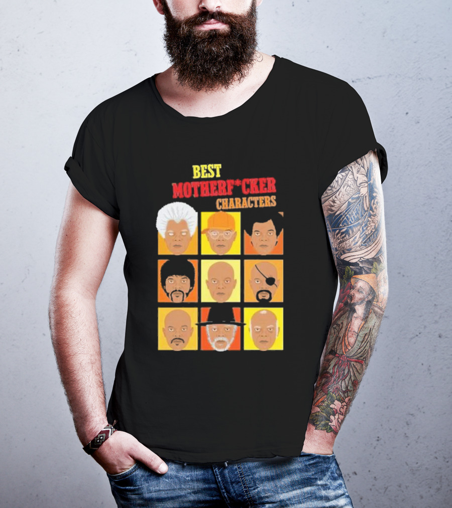 Best Motherfucker Characters T-Shirt