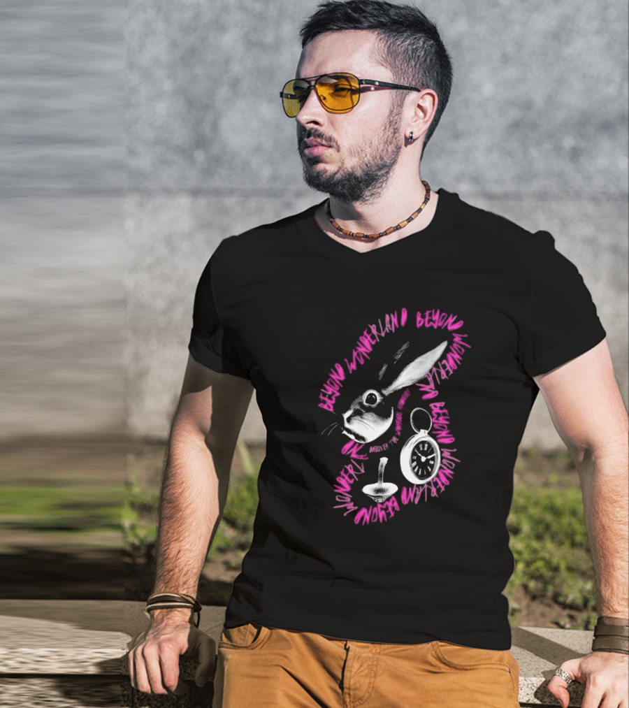 Beyond Wonderland Lost My Head Rabbit And Pocket T-Shirt
