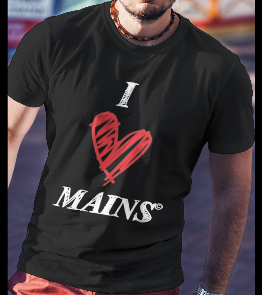 Big Smoke I Heart Mains T-Shirt