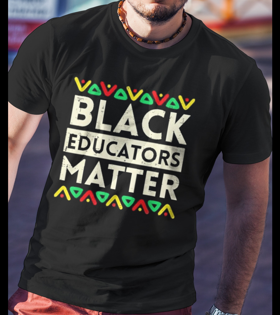 Black Educators Matter Vintage T-Shirt