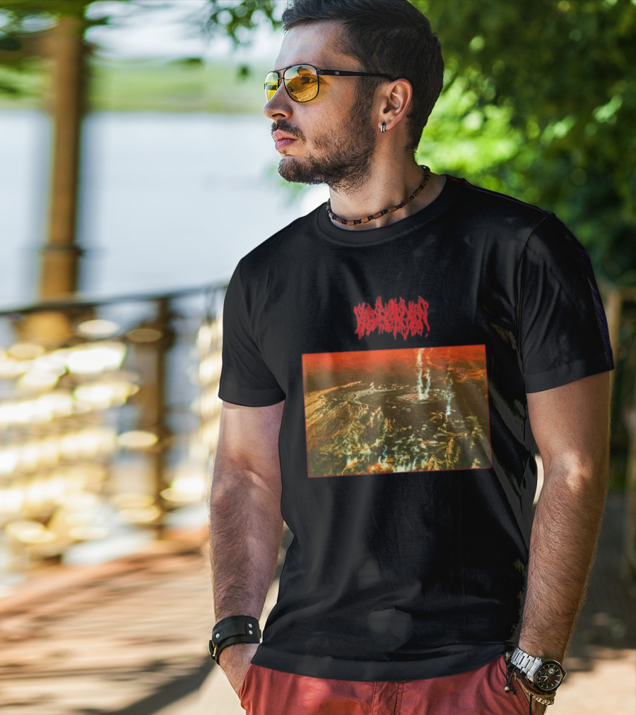 Blood Incantation Starspawn Volcanic Eruption Scene April 25 2025 T-Shirt