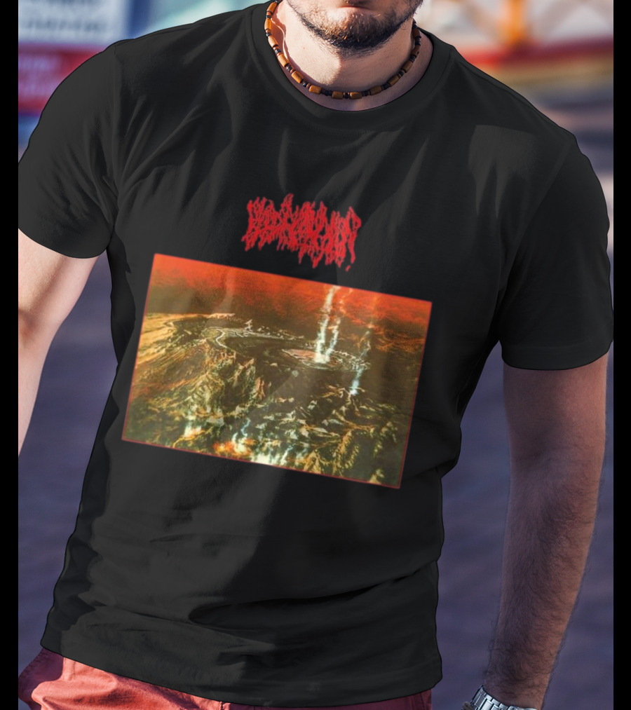 Blood Incantation Starspawn Volcanic Eruption Scene April 25 2025 T-Shirt