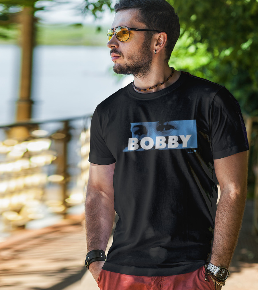 Bobby Witt Jr Bobby Eyes Blue Text T-Shirt