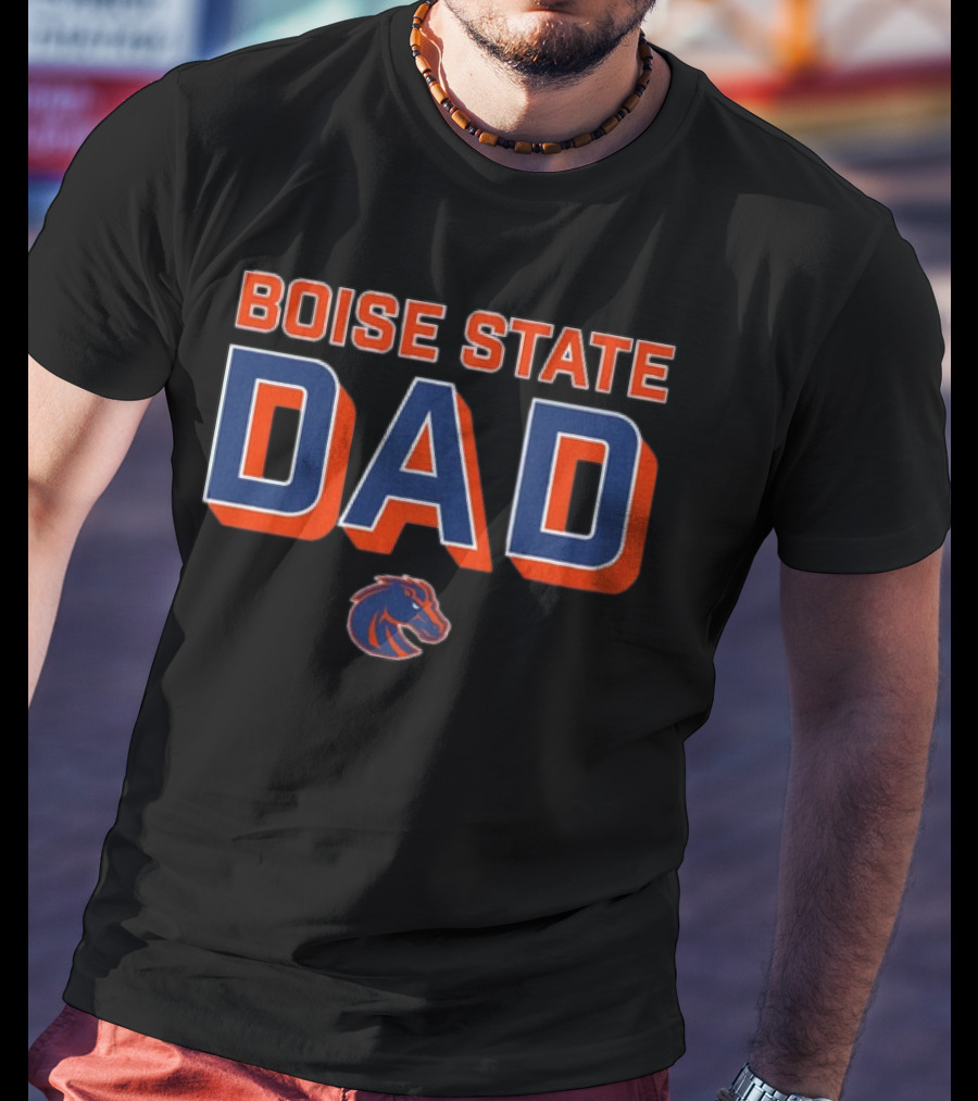 Boise State Broncos Logo Boise State Dad T-Shirt