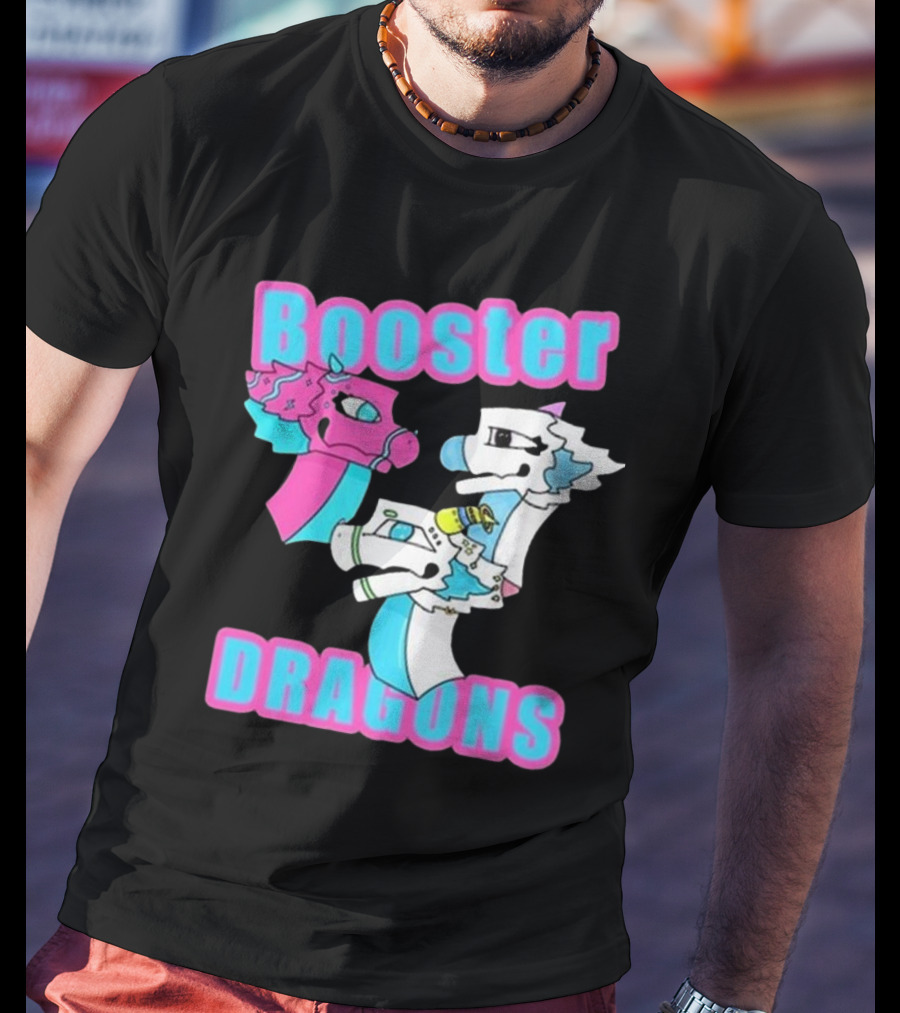 Booster Dragons Heavyweight T-Shirt