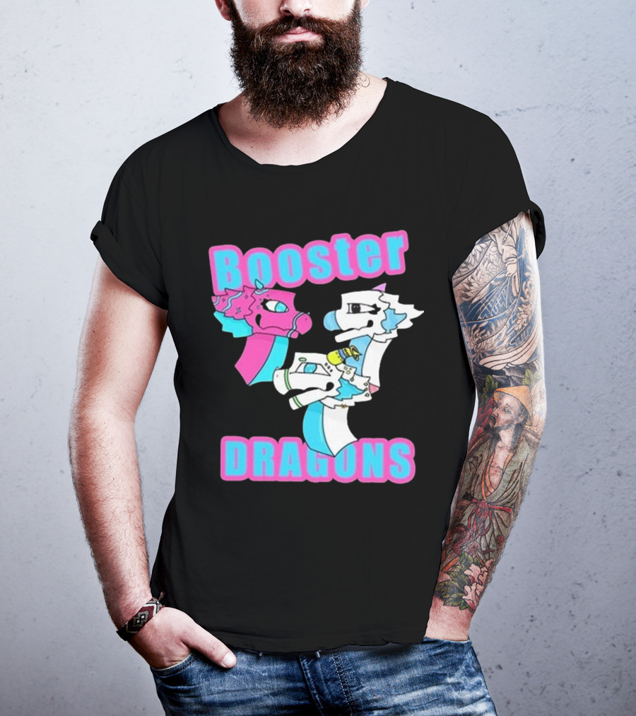 Booster Dragons Heavyweight T-Shirt