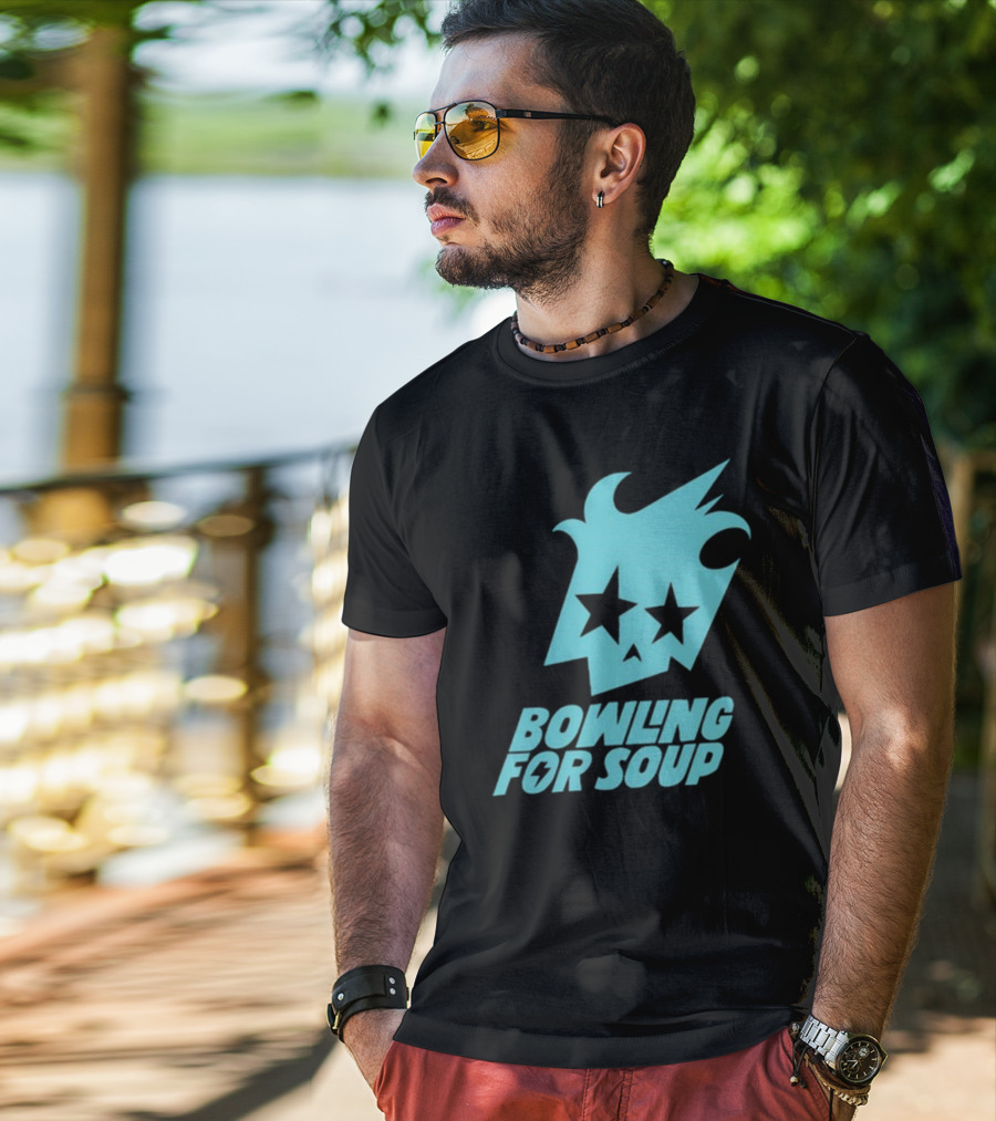 Bowling For Soup Star Face Graphic 2025 T-Shirt
