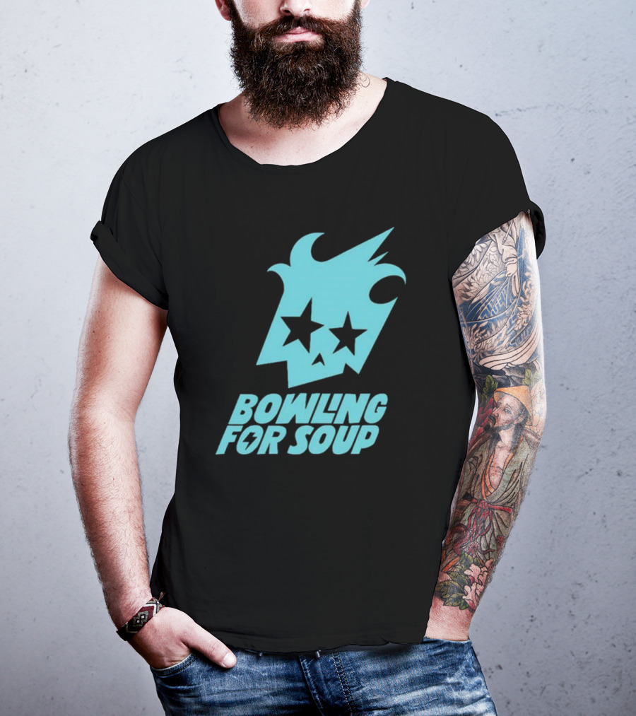 Bowling For Soup Star Face Graphic 2025 T-Shirt