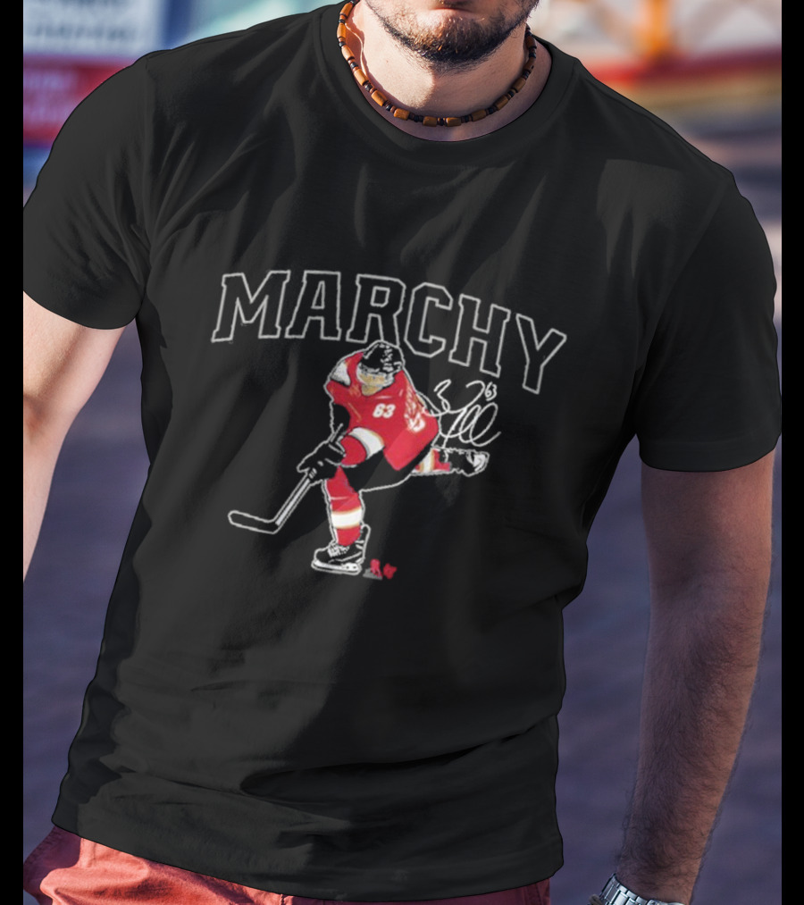 Brad Marchand 63 Marchy Florida Hockey Player T-Shirt