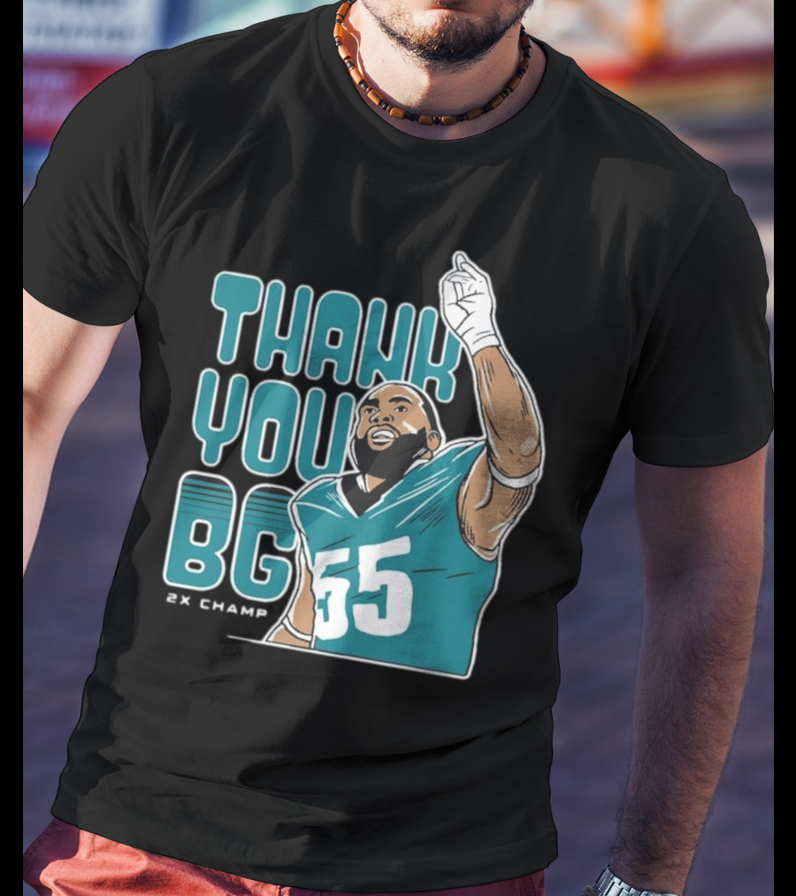 Brandon Graham Thank You BG T-Shirt