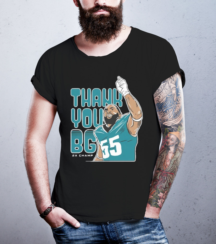 Brandon Graham Thank You BG T-Shirt
