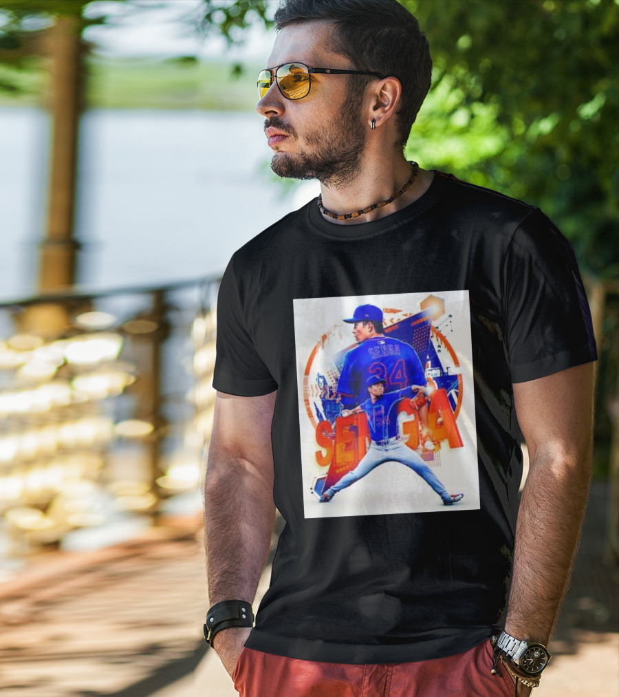 Bright Lights Senga Kodai New York Mets T-Shirt