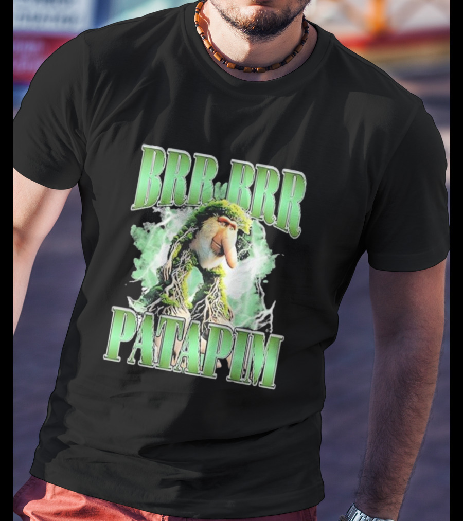 Brr Brr Patapim Italian Brainrot Meme T-Shirt