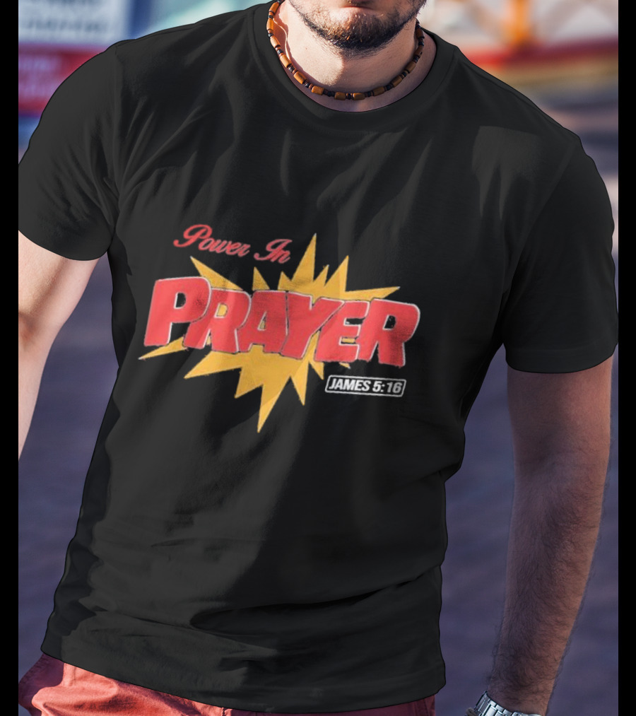 Bryce Crawford Merch Power In Prayer 90’s Cartoon T-Shirt
