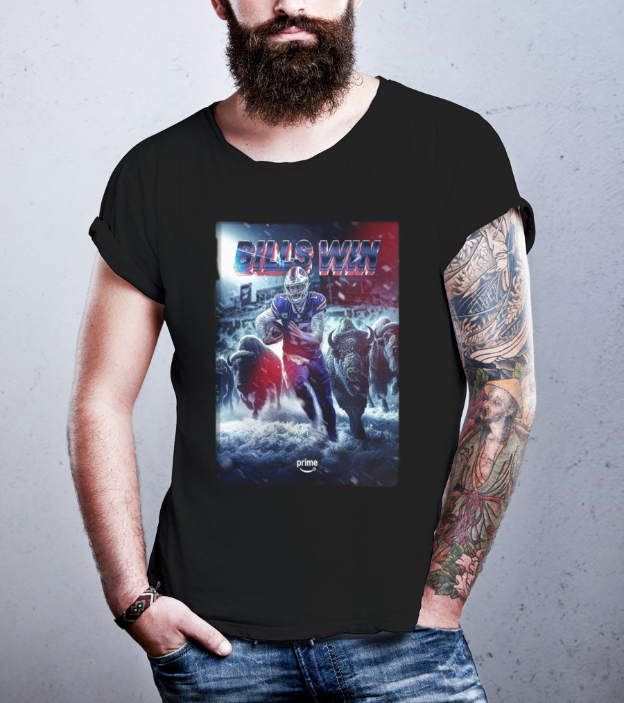 Buffalo Bills Are Going To The AFC Division NFL Playoffs 2025 Bills Win T-Shirt