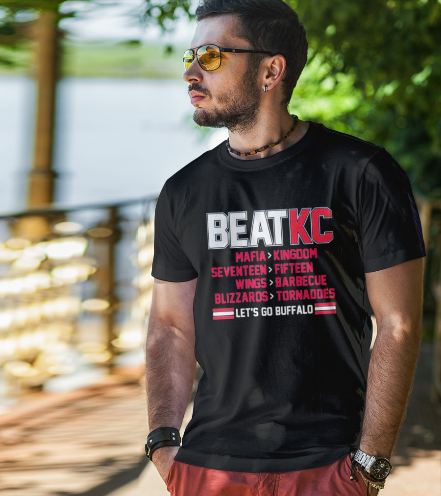 Buffalo Bills BeatKC Let’s Go Buffalo T-Shirt
