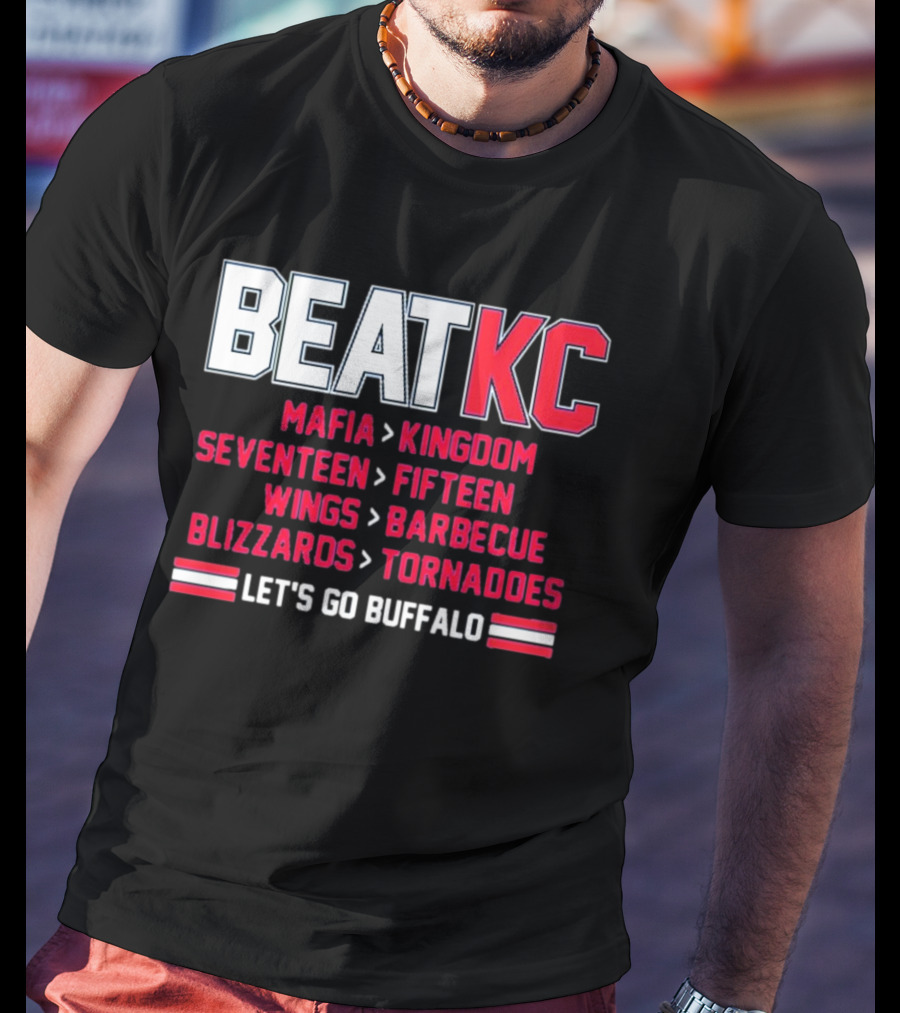 Buffalo Bills BeatKC Let’s Go Buffalo T-Shirt