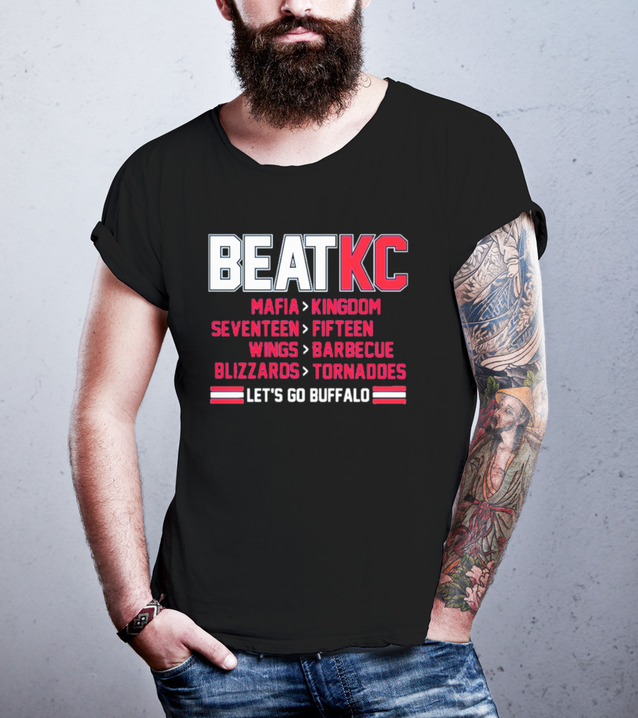 Buffalo Bills BeatKC Let’s Go Buffalo T-Shirt