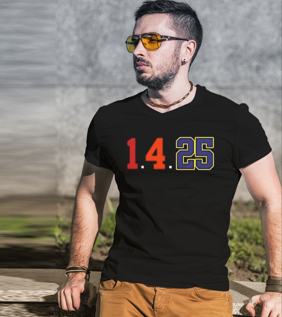 Bulls & Knicks Made These Customized 1.4.25 T-Shirt