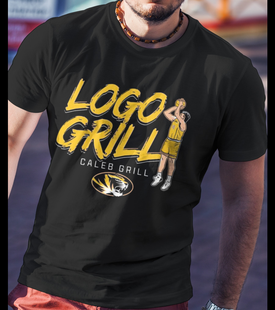 Caleb Grill Logo Grill T-Shirt
