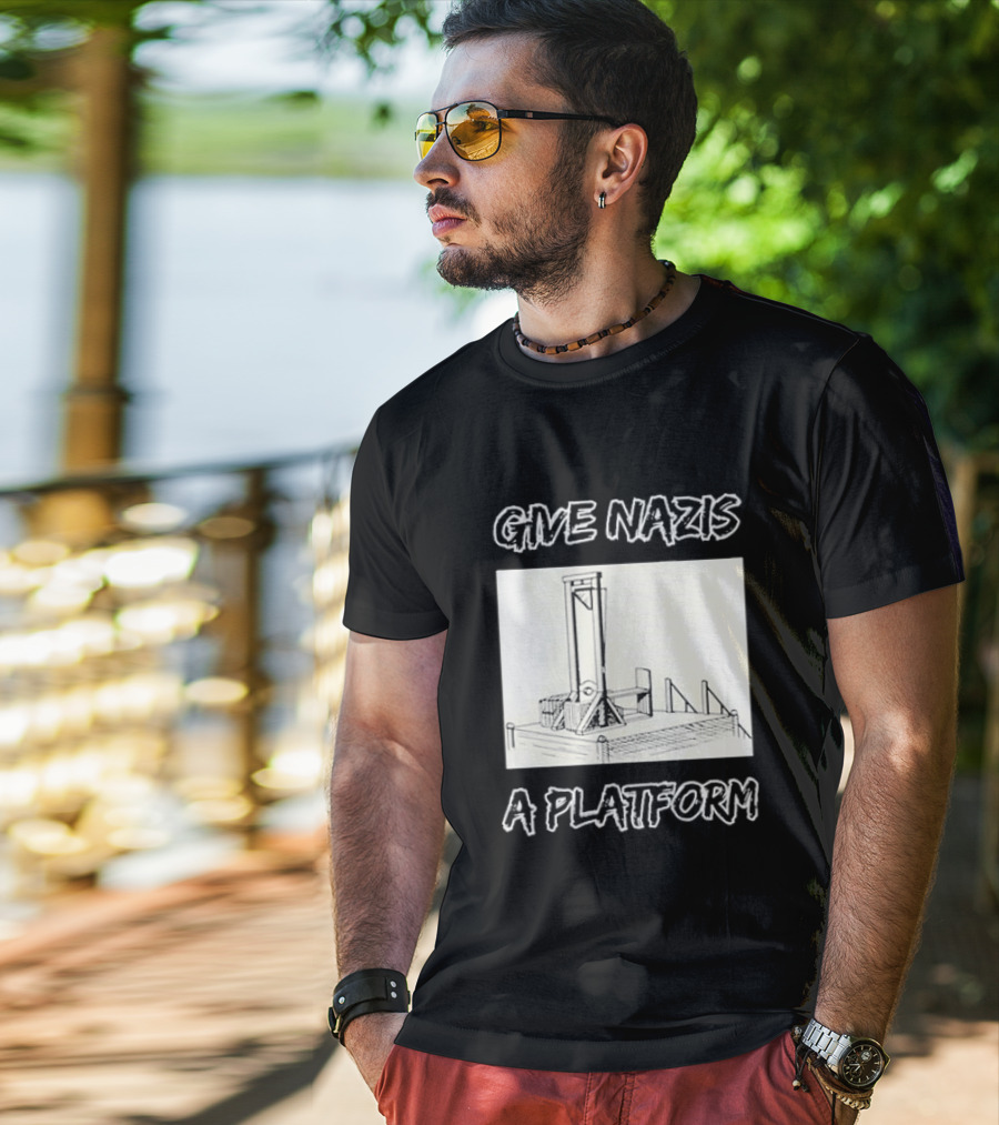 Camp Callout Give Nazis A Platform T-Shirt