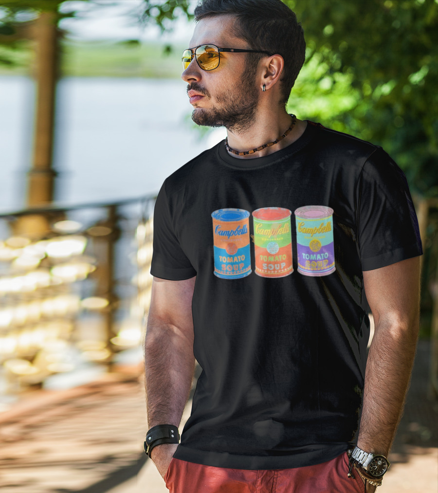 Campbell’s Soup Cans Pop Art Tomato T-Shirt
