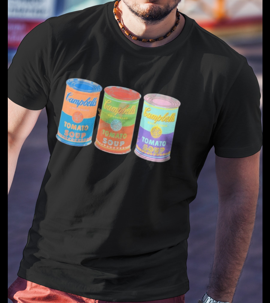 Campbell’s Soup Cans Pop Art Tomato T-Shirt