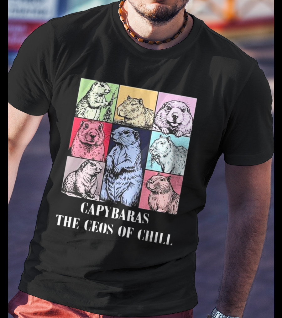 Capybaras The CEOS Of Chill T-Shirt