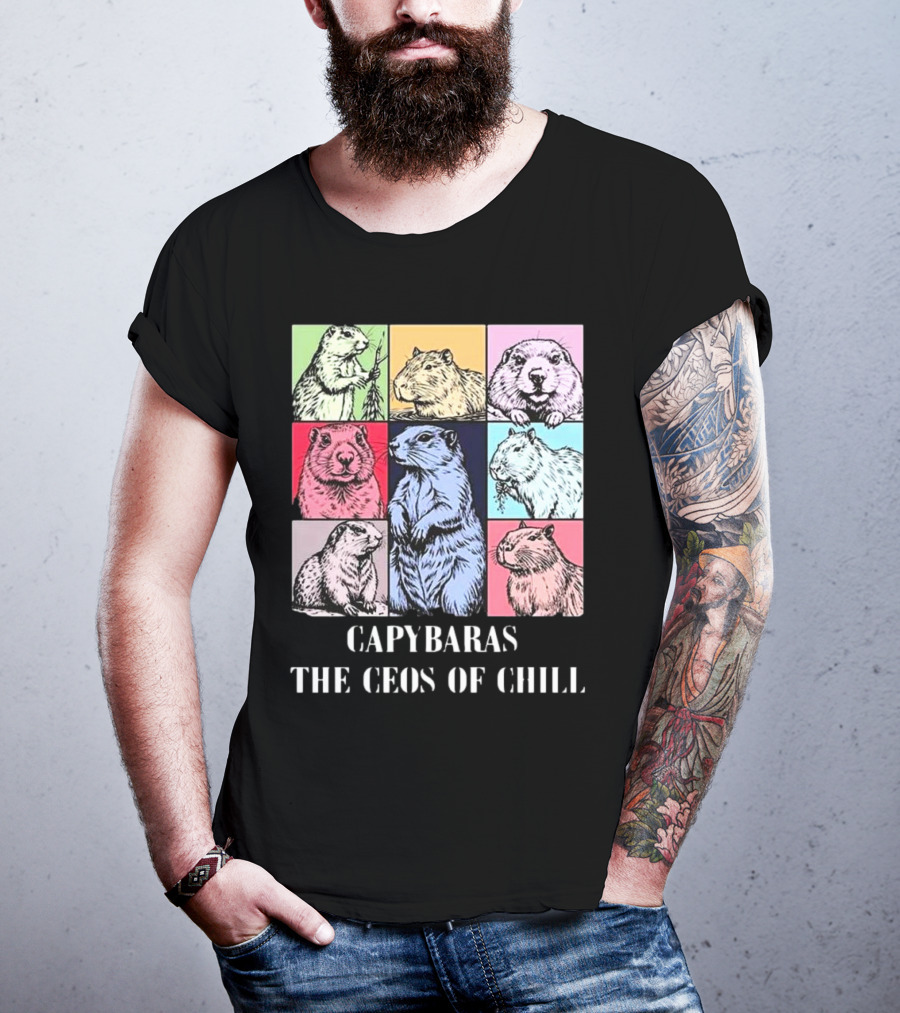 Capybaras The CEOS Of Chill T-Shirt