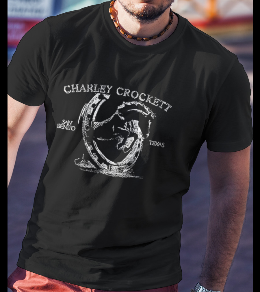 Charley Crockett San Benito Horseshoe T-Shirt