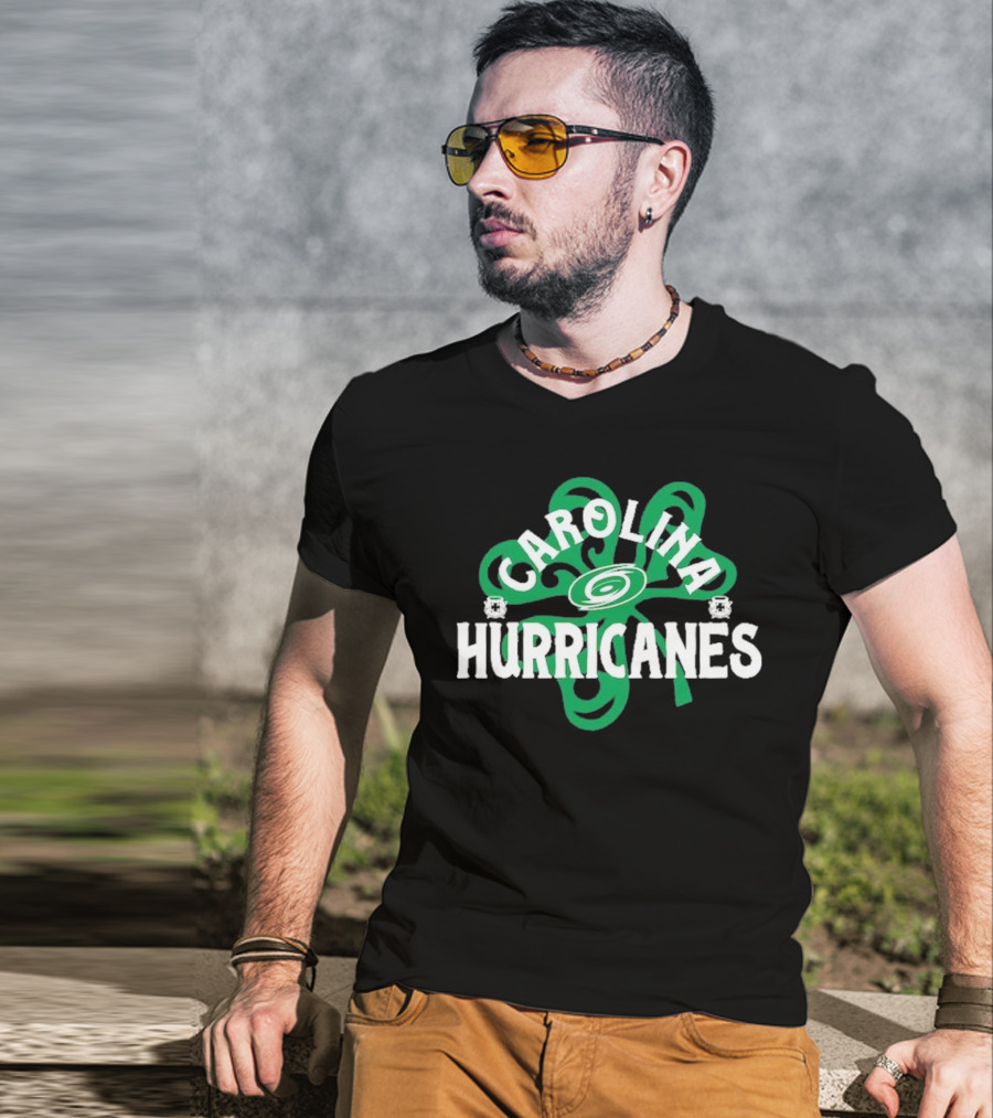 Carolina Hockey St. Patrick’s Day Richmond Shamrock T-Shirt