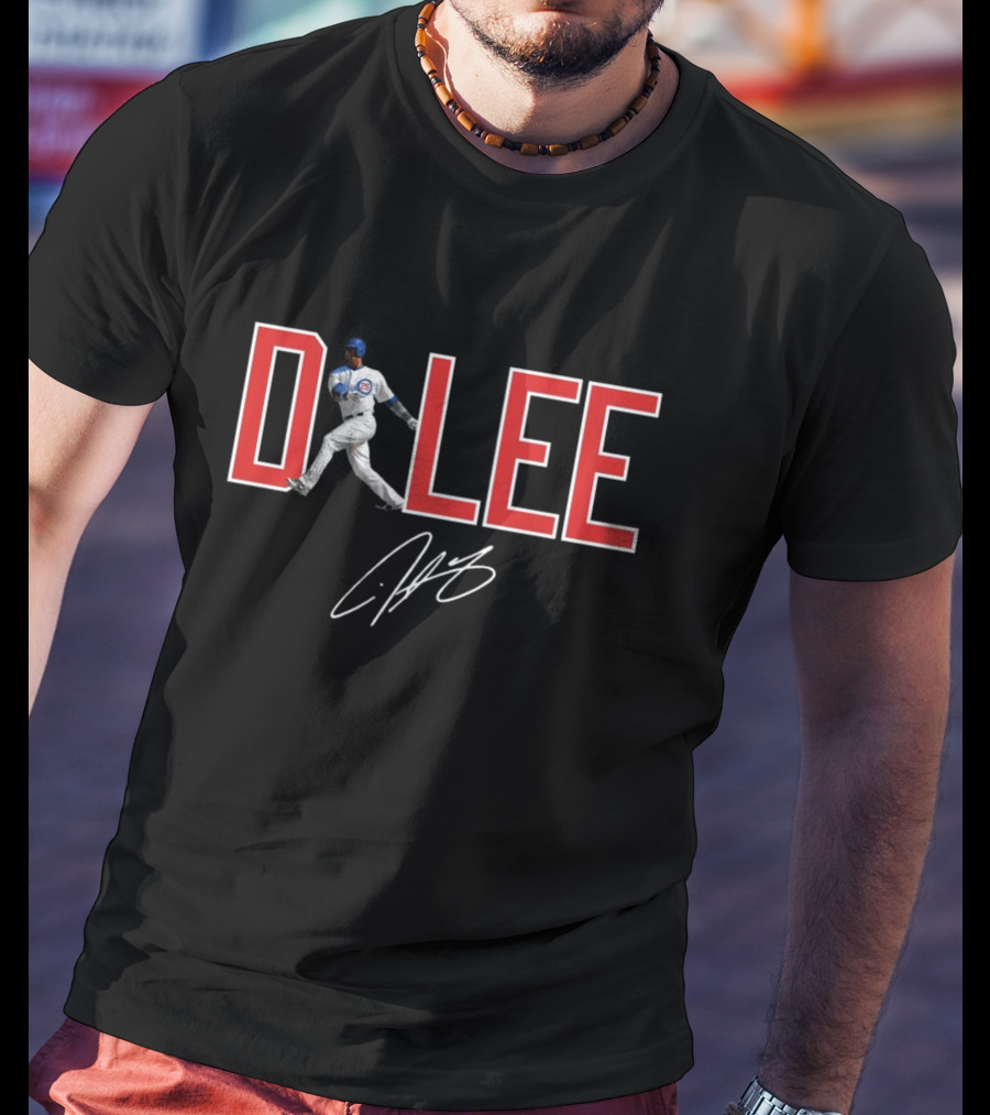 Chicago Cubs Derrek Lee D-Lee Signature Obvious T-Shirt