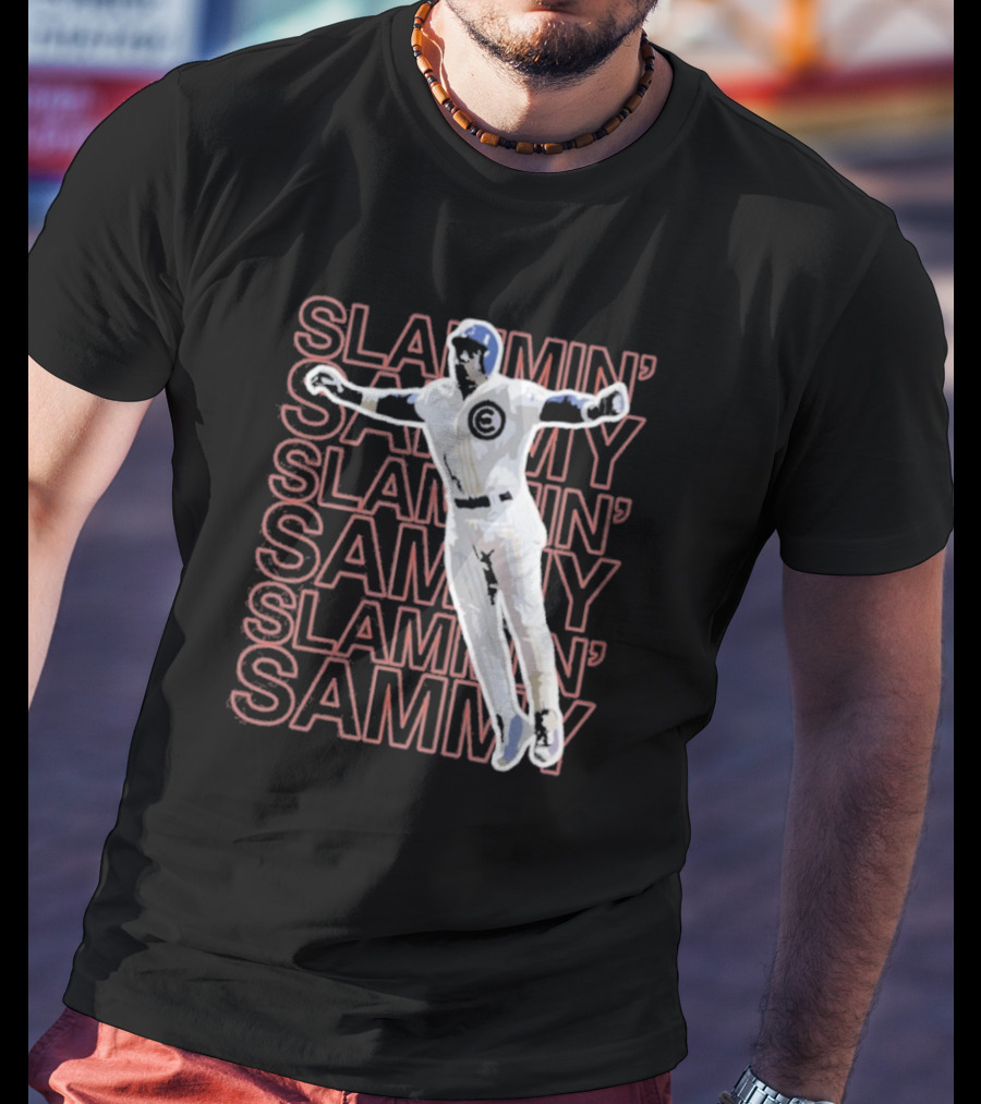 Chicago Cubs Slammin’ Sammy Hop T-Shirt