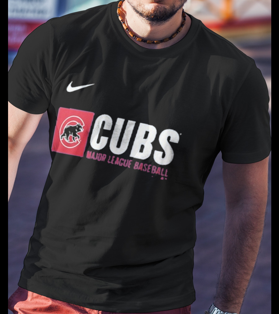 Chicago Cubs Team Block Major League Baseball T-Shirt