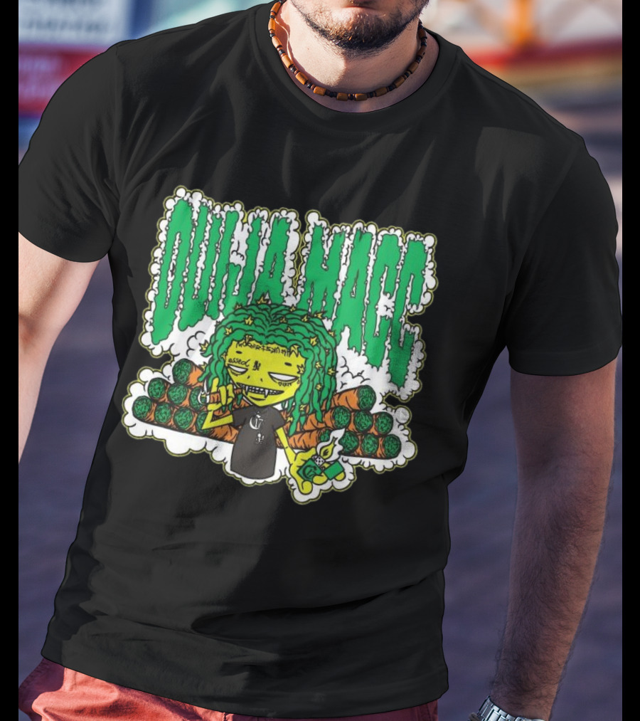 Chapter 17 Records Ouija Macc Stank-Nuggalo 17 Blunts Green T-Shirt