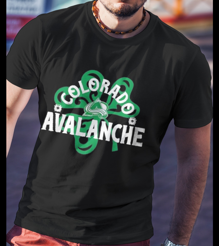 Colorado Avalanche St. Patrick’s Day Richmond Shamrock 2025 T-Shirt