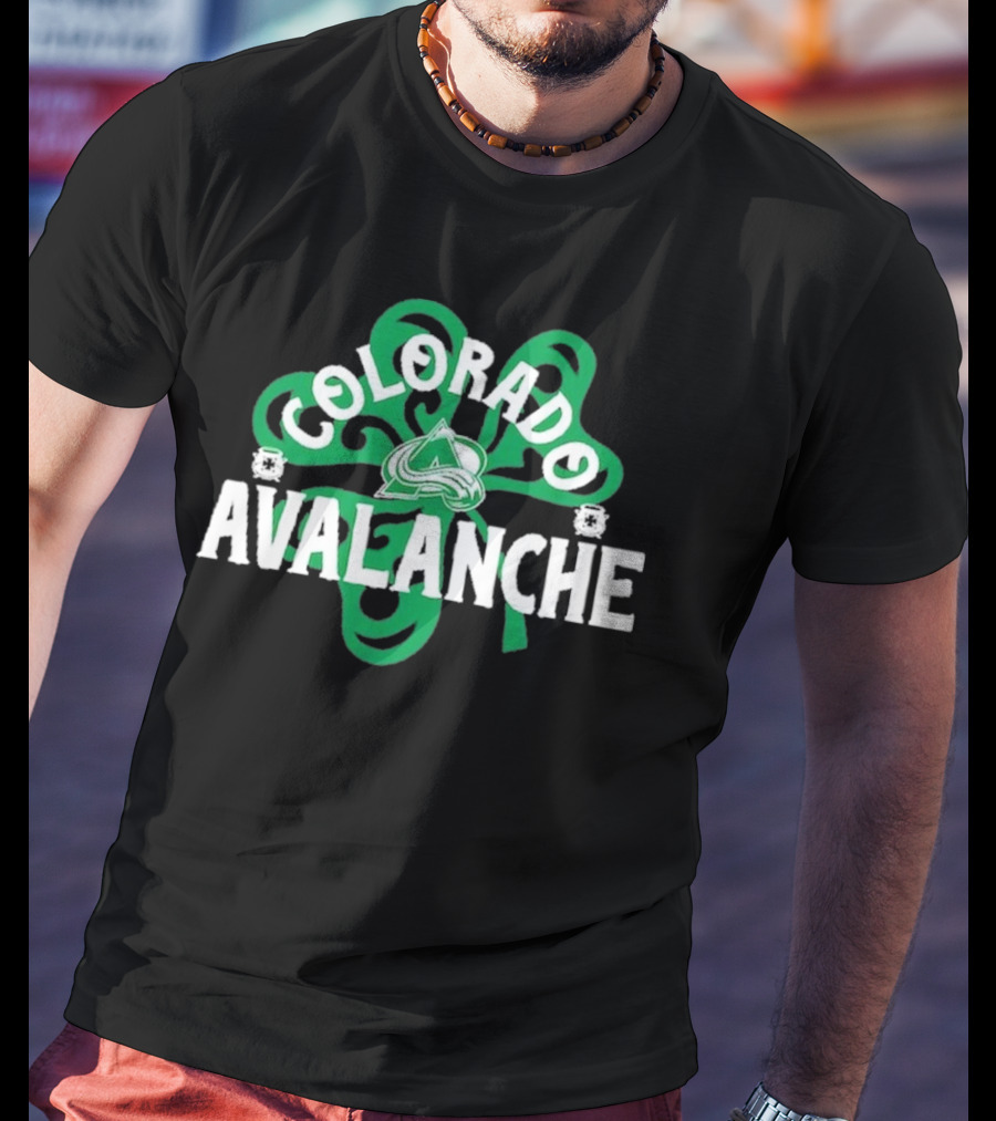 Colorado Hockey St. Patrick’s Day Richmond Shamrock T-Shirt