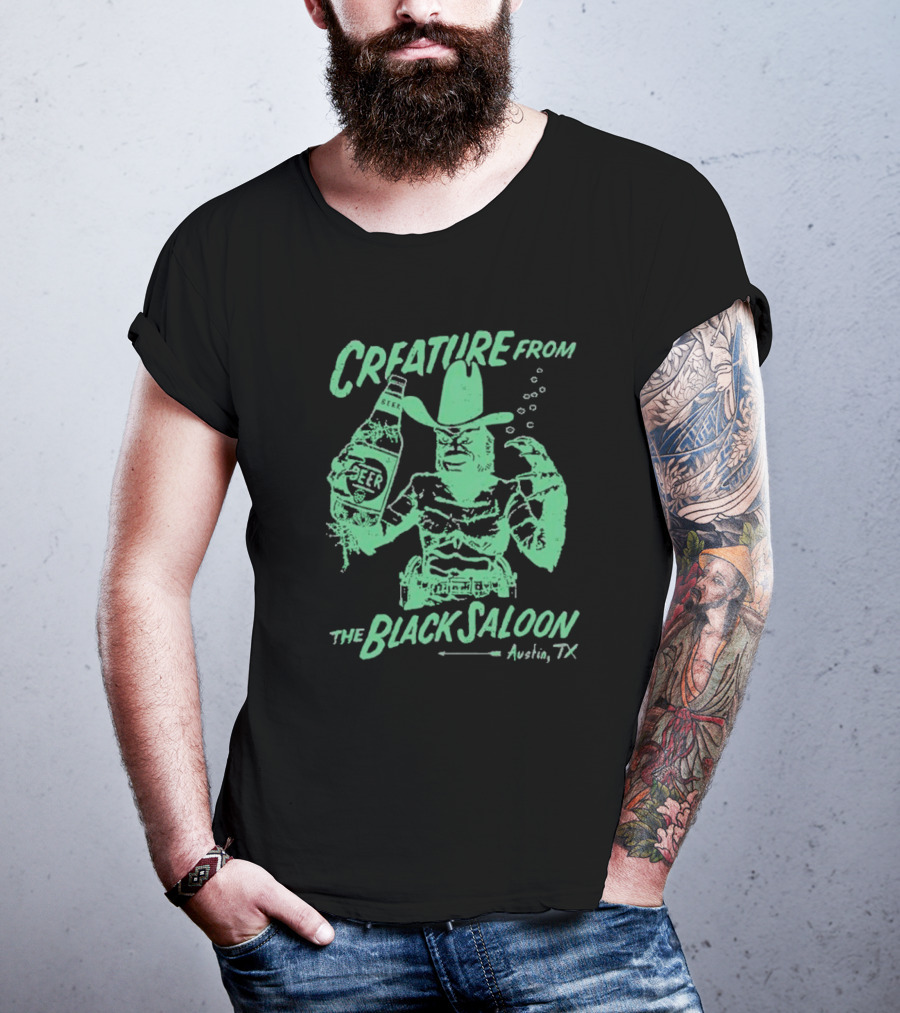 Creature From Black Saloon Austin T-Shirt