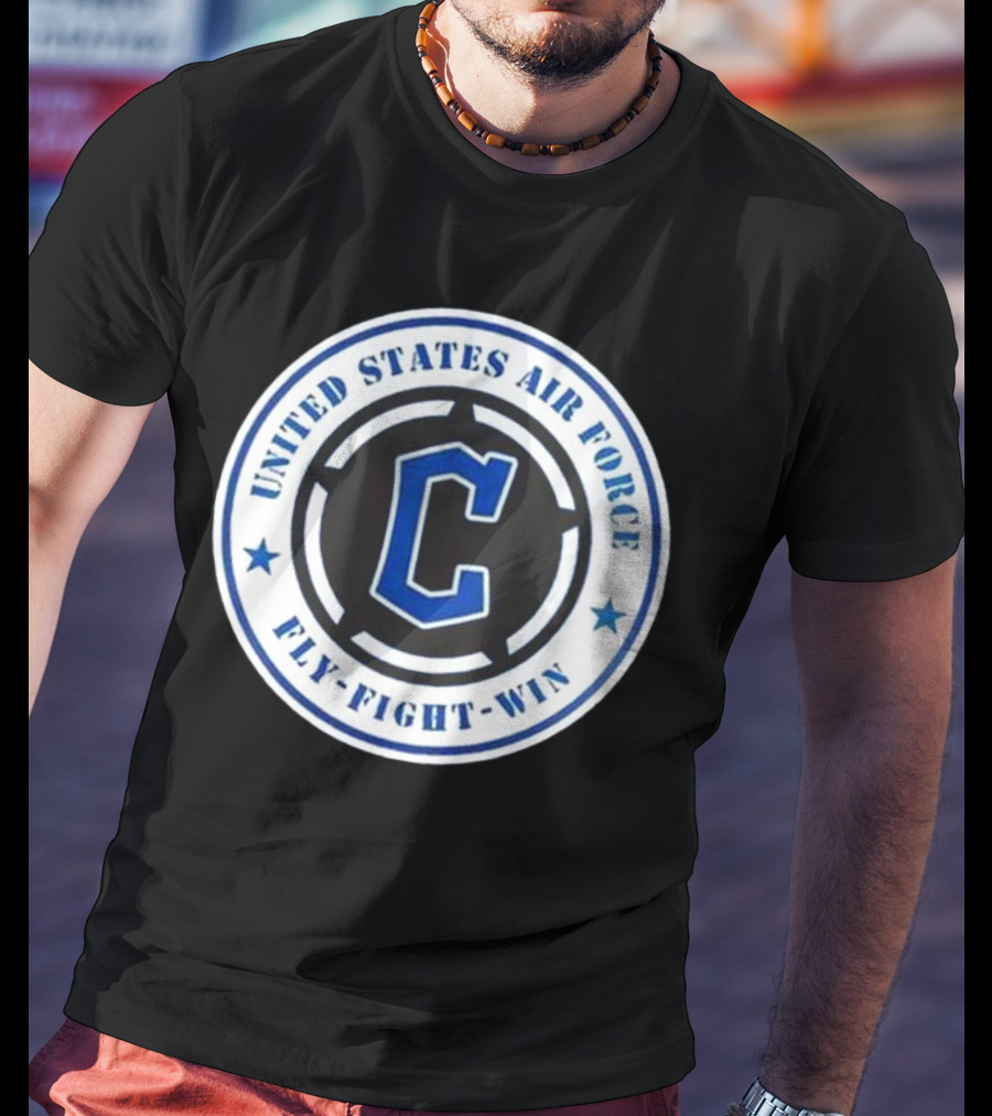 Cleveland Guardians United States Air Force Fly Fight Win Military Appreciation Night 2025 T-Shirt