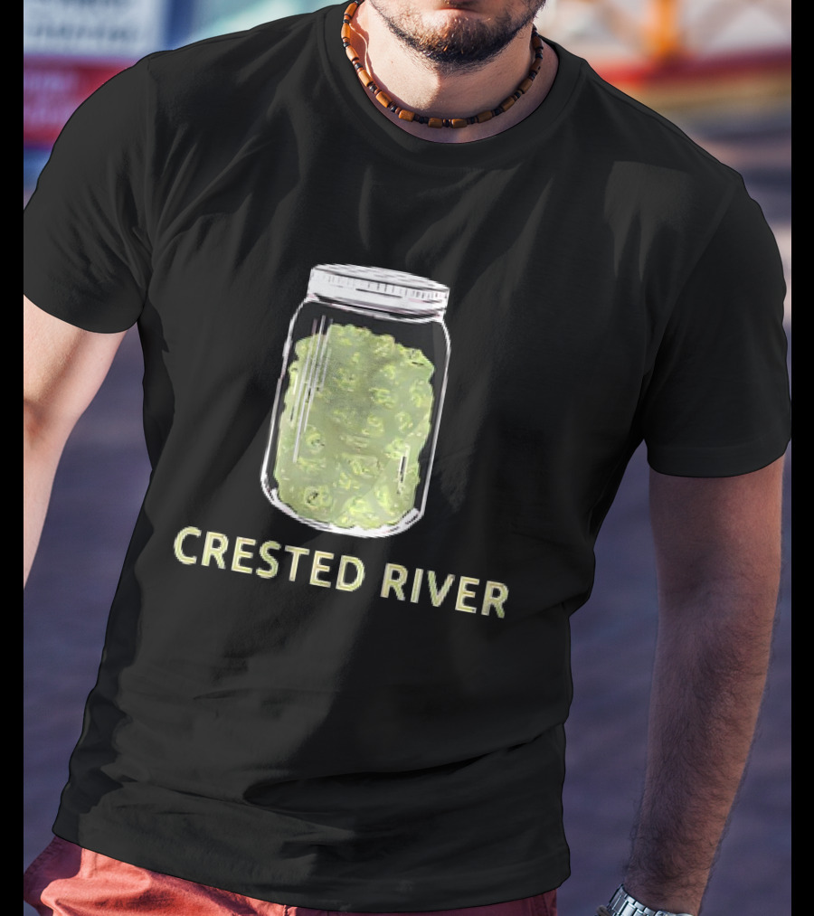 Crested River Jar Of Green Buds T-Shirt