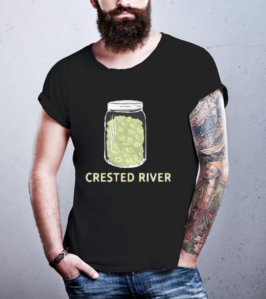Crested River Jar Of Green Buds T-Shirt