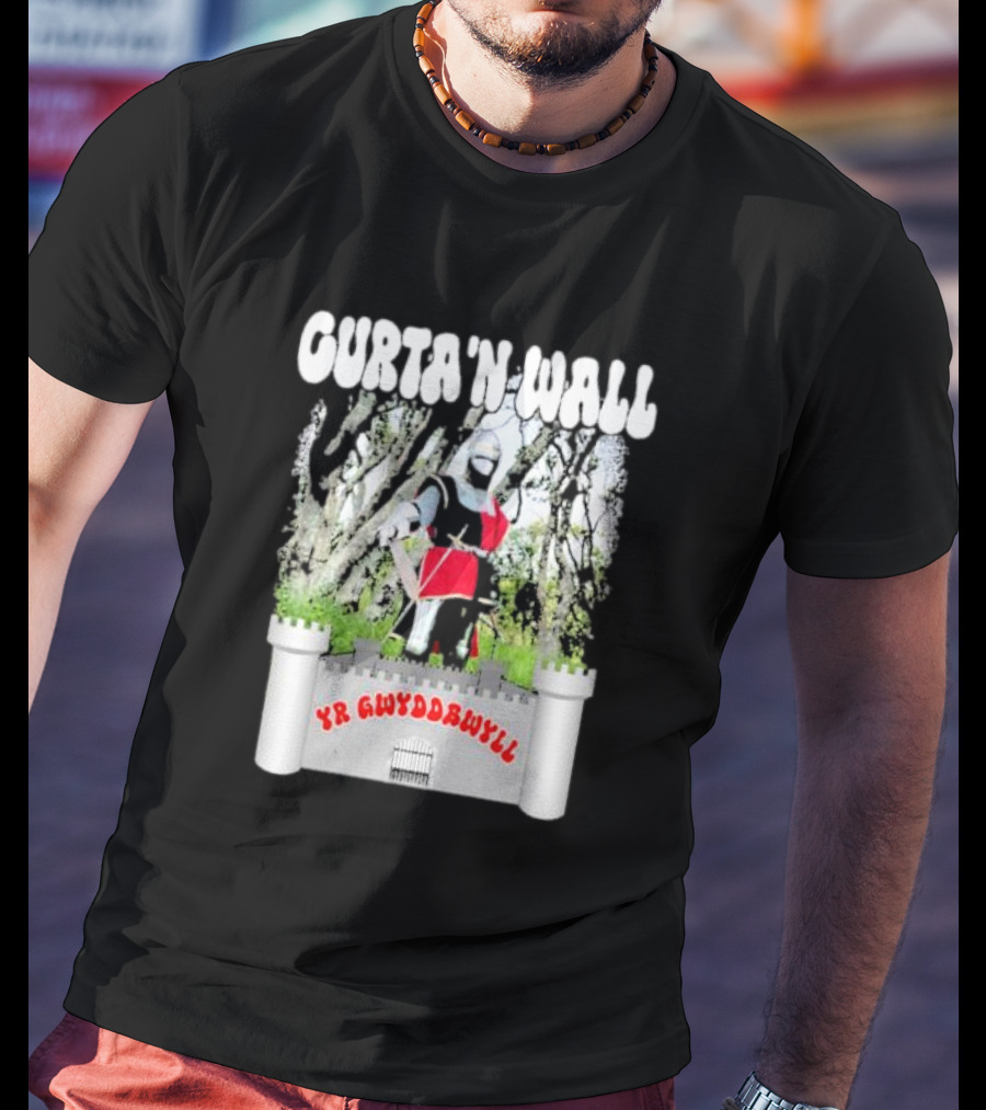 Curta’n Wall Yr Gwyddbwyll Grime Stone Records T-Shirt