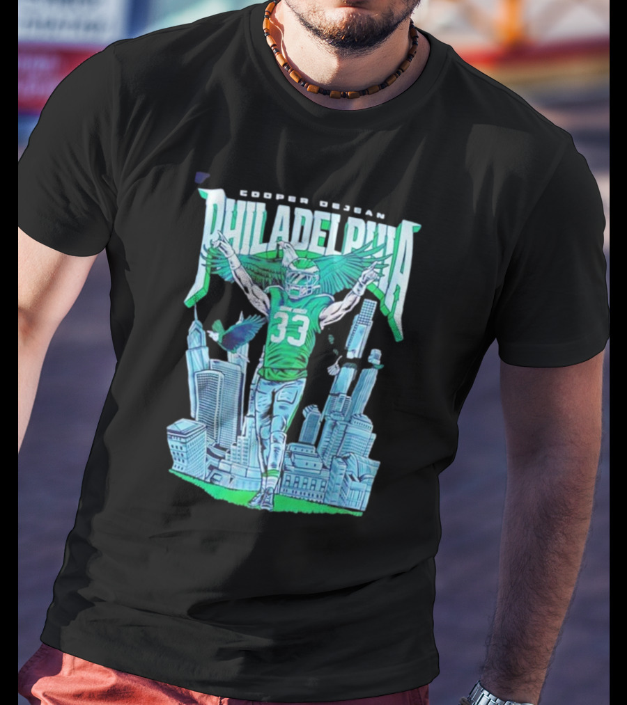 Dark Horse X Cooper Dejean Philadelphia Eagles Skyline T-Shirt