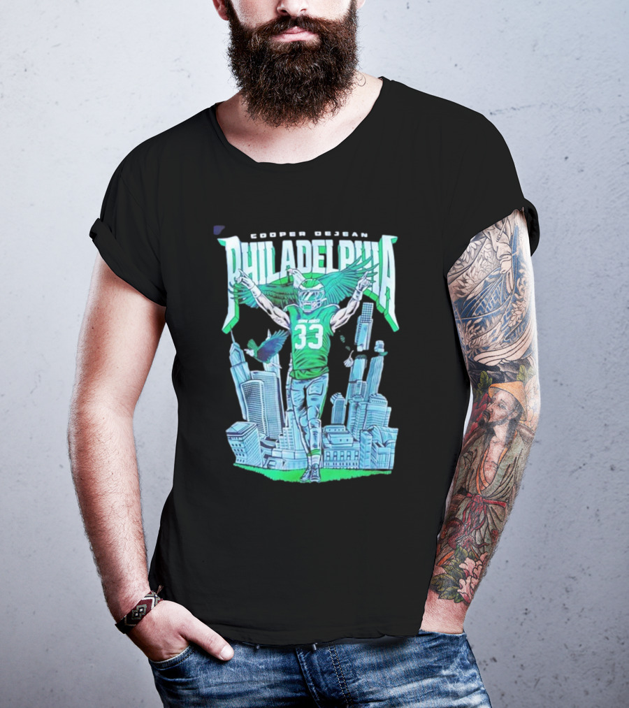 Dark Horse X Cooper Dejean Philadelphia Eagles Skyline T-Shirt