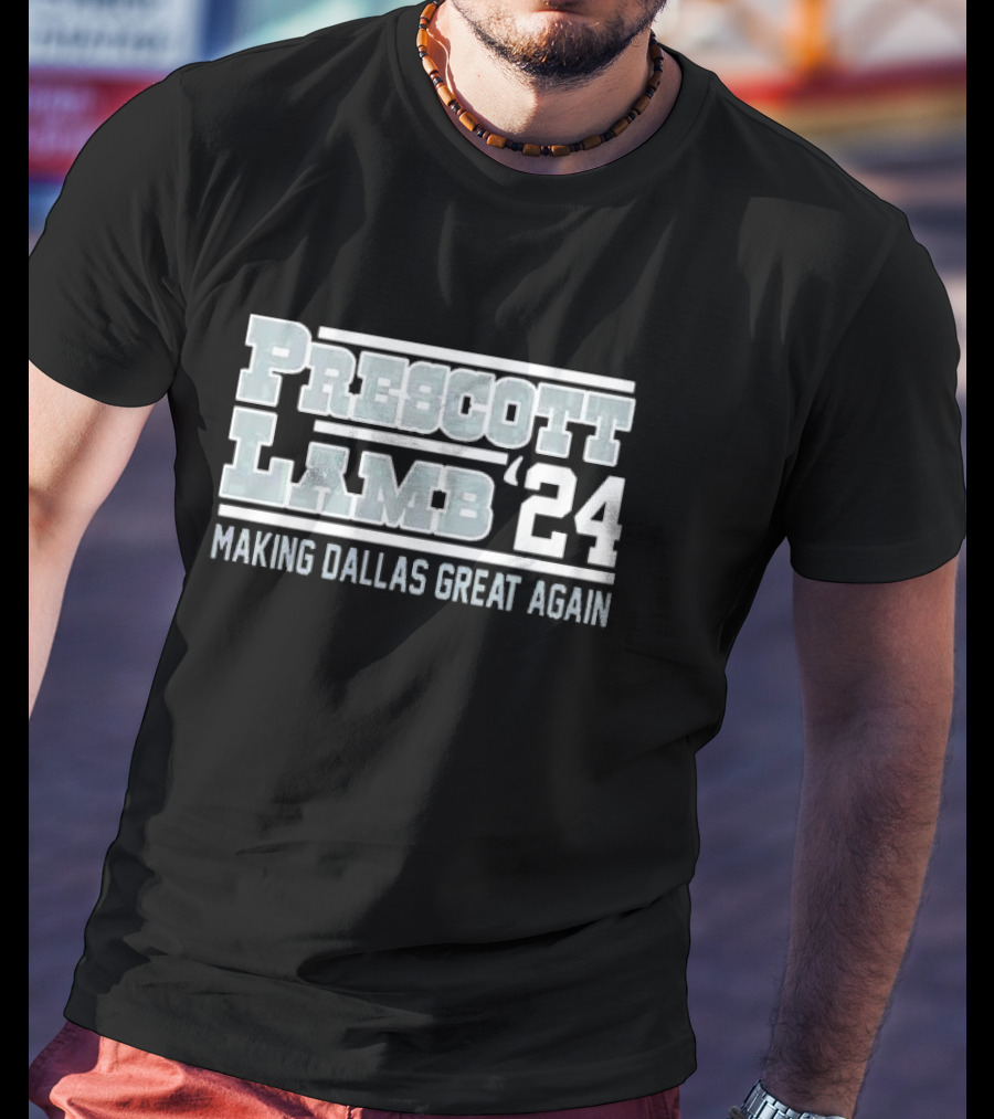 Dak Prescott Ceedee Lamb 24 Making Dallas Great Again T-Shirt