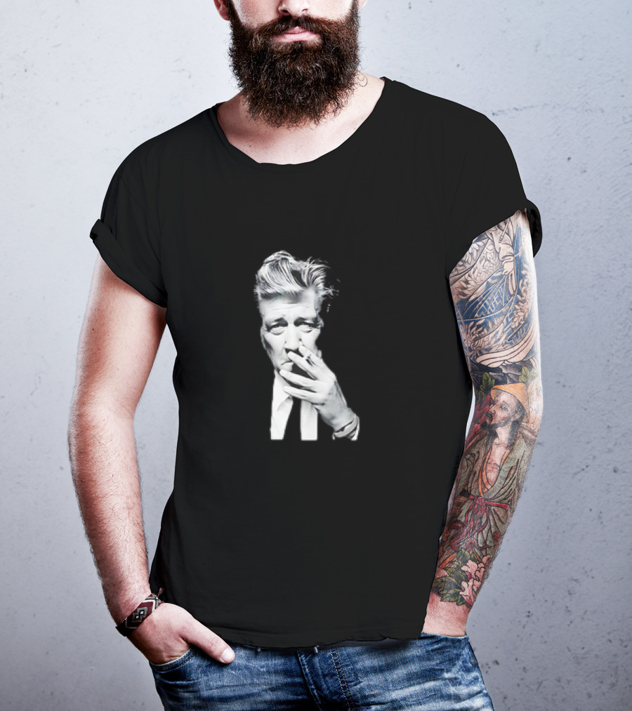 David Lynch Smoking T-Shirt